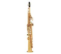Latón Recto Saxophone Bb B Saxofón Plano Instrumento De Viento De Madera Patrón Tallado