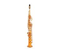 Latón Recto Saxophone Saxofón Bb B Instrumento De Viento De Madera Plano Patrón Tallado