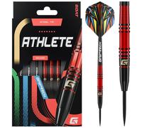 Latón Set de Dardos GOAT Deportista Alcance Punta Acero Principiante Kit Ejes