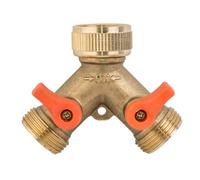 Latón Válvula Agua Libre Hembra 3/4" Inch x Macho 3/4" Inch BSP x2 Jar