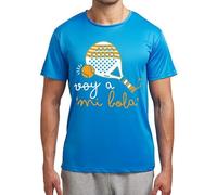 latostadora Camiseta Deportiva Técnica Voy A Mi Bola para Hombre - Azul Royal M - Ref. 8559911-P