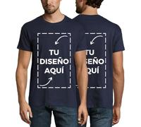 latostadora Camiseta Hombre Mujer Personalizada - Camisetas Personalizadas Hombres - Camisetas para Personalizar 2 Caras - Camiseta Personalizable por Delante y Detras - Regalos Personalizados