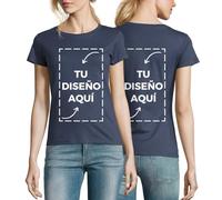 latostadora Camiseta Hombre Mujer Personalizada - Camisetas Personalizadas Hombres - Camisetas para Personalizar 2 Caras - Camiseta Personalizable por Delante y Detras - Regalos Personalizados