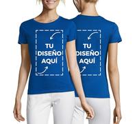 latostadora Camiseta Hombre Mujer Personalizada - Camisetas Personalizadas Hombres - Camisetas para Personalizar 2 Caras - Camiseta Personalizable por Delante y Detras - Regalos Personalizados