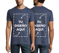 latostadora Camiseta Hombre Mujer Personalizada - Camisetas Personalizadas Hombres - Camisetas para Personalizar 2 Caras - Camiseta Personalizable por Delante y Detras - Regalos Personalizados