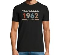 latostadora Camiseta Manga Corta 1962 - Vintage Classic para Hombre - Camisetas Cumpleaños - Regalos Originales Aniversario - Camiseta para Regalar - Ref. 2724383-P