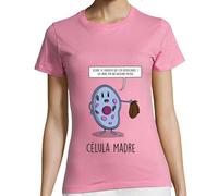 latostadora Camiseta Manga Corta Celula Madre para Mujer - Rosa M - Ref. 1352828-P