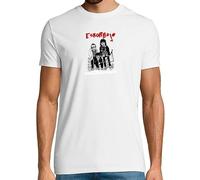 latostadora Camiseta Manga Corta Demasiados Enemigos para Hombre - 100% Algodón Natural - Regalos con Diseños Originales - Camiseta Estampado Divertido - Ref. 796708-P