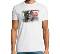 latostadora Camiseta Manga Corta Dónde Esta El Porvenir para Hombre - Blanco L - Ref. 796754-P