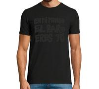 latostadora Camiseta Manga Corta En Mi Mundo El Raro Eres Tú para Hombre - Negro 5XL - Ref. 710234-P
