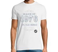 latostadora Camiseta Manga Corta Made In 1976 para Hombre - Blanco M - Ref. 1194189-P