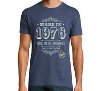 latostadora Camiseta Manga Corta Made In 1976 para Hombre - Denim M - Ref. 1194189-P