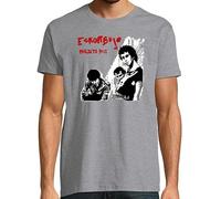 latostadora Camiseta Manga Corta Maldito Pais para Hombre - Gris Vigoré L - Ref. 796741-P