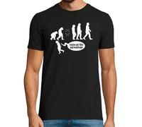 latostadora Camiseta Manga Corta Marcho Que Teño Que Marchar para Hombre - Negro XL - Ref. 454205-P