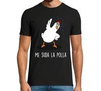 latostadora Camiseta Manga Corta Me Suda La Polla Dark para Hombre - Negro M - Ref. 2270686-P