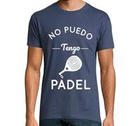 latostadora Camiseta Manga Corta No Puedo Tengo Padel para Hombre - Denim 4XL - Ref. 6333105-P