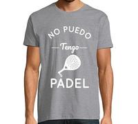 latostadora Camiseta Manga Corta No Puedo Tengo Padel para Hombre - Gris Vigoré XXL - Ref. 6333105-P