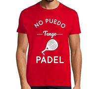 latostadora Camiseta Manga Corta No Puedo Tengo Padel para Hombre - Rojo M - Ref. 6333105-P