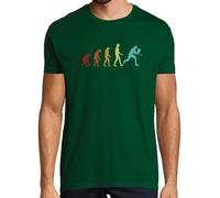 latostadora Camiseta Manga Corta Padel Evolution Plataforma Tenis Padel Padel para Hombre - Verde Botella XXL - Ref. 6234830-P