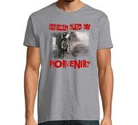 latostadora Camiseta Manga Corta Porvenir para Hombre - Gris Vigoré M - Ref. 774252-P
