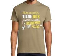 latostadora Camiseta Manga Corta Puntos De Vista Hombre (Fondo Oscuro) para Hombre - Caqui L - Ref. 1087320-P