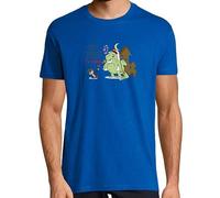 latostadora Camiseta Manga Corta Sant Jordi para Hombre - Azul Royal 4XL - Ref. 749679-P