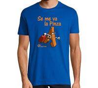 latostadora Camiseta Manga Corta Se Me Va La Pinza para Hombre - Azul Royal XXL - Ref. 315734-P