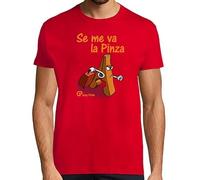 latostadora Camiseta Manga Corta Se Me Va La Pinza para Hombre - Rojo XL - Ref. 315734-P