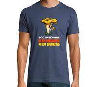 latostadora Camiseta Manga Corta SÓC BOLETAIRE para Hombre - Denim M - Ref. 6439686-P
