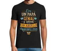latostadora Camiseta Regalo Papa Cumpleaños - Camisetas Día del Padre - Camisetas para Padres - Ideas Regalo Futuro Super Papa Abuelo - Regalo Padre Primerizo Original - Regalos Originales Hombre
