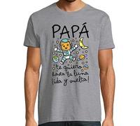 latostadora Camiseta Regalo Papa Cumpleaños - Camisetas Día del Padre - Camisetas para Padres - Ideas Regalo Futuro Super Papa Abuelo - Regalo Padre Primerizo Original - Regalos Originales Hombre