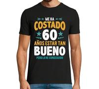 latostadora Camisetas Regalo 60 Cumpleaños Hombre Estar Tan Bueno - Camiseta 1963 - Camiseta Graciosa Regalo Cumple - Regalos Originales Hombre 60 años - Ideas Cumpleaños 60 Aniversario,5XL