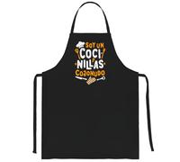 Latostadora Delantal Regalo Papa Cocinero - Ideas Día del Padre - Super Papa Abuelo Chef - Regalos Originales Hombre - Soy Un Cocinillas Cojonudo