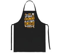 Latostadora Delantal Regalo para Papa Cocinero - Ideas para Día del Padre y Cumpleaños - Super Papa Abuelo Chef - Regalos Originales para Hombre