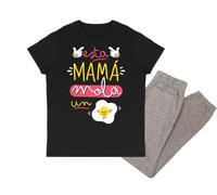 latostadora Pijama Regalo Mama - Pijamas Día de la Madre - Pijamas para Madres - Ideas Regalo Super Mama Abuela - Regalos Originales para Mujer - Esta Mama Mola
