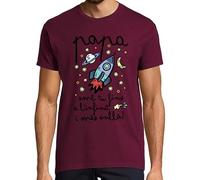 latostadora Samarreta en Català Papa Amb Tu Fins A L Infinit I Més Enllà Home - Burdeos L - Ref. 2674380-P