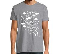 latostadora Samarreta en Català Papa ETS El MEU Heroi Home - Samarretes Catalanes - Camisetas en Catalán - Regals Originals Catalunya i Llengua Catalana - Ref. 2674381-P