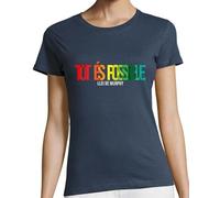 latostadora Samarreta en Català Tot És Possible Dona - Denim M - Ref. 3917838-P