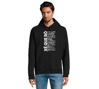 latostadora Sudadera amb Caputxa Xé Que Bò - Valencià En Estat Pur per Home - Negro 3XL - Ref. 3617355-P