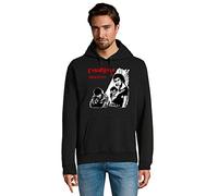 latostadora Sudadera con Capucha Maldito Pais para Hombre - Negro M - Ref. 1890652-P