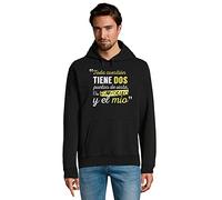 latostadora Sudadera con Capucha Puntos De Vista para Hombre - Negro M - Ref. 2183987-P