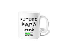 latostadora Taza Divertida para Regalar Futuro Papa Por Favor Espere - Tazas de café grandes, graciosas, bonitas para el desayuno - Regalos originales - 325 mL - ref. 5528311