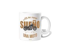 latostadora Taza Divertida para Regalar Yo No Ronco, Sueño Que Soy Una Moto - Tazas de café grandes, graciosas, bonitas para el desayuno - Regalos originales - 325 mL - ref. 8651412