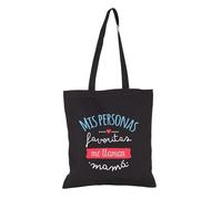 latostadora Tote Bag Tela Dia De la Madre Bolsa De Algodon Que Regalar a Tu Madre Bolsa de Regalo Madre Abuela - Regalos Originales Para Mujer - Mis Personas Favortias Me Llaman Mama (4564100-B-D2-L)