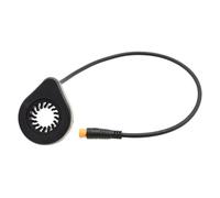 LatoYard 12 imanes doble Hall Pedal Assist Sensor eléctrico para bicicleta, robusto sensor ABS PAS con cable de 34 cm, diseño a prueba de golpes