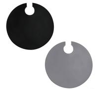 LatoYard 2 piezas para tapa de olla sous for vide de silicona, apto para recipientes de 11 pulgadas y menos, cubierta para cocción a temperatura estable