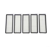 LatoYard 5 piezas para filtros de repuesto para Roborock QV 35A, QV 35S, para QREVO S5V, para SAROS 10/10R, accesorios blancos resistentes