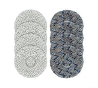 LatoYard 8 paños de fregona para Ecovacs para deebot para t20 para omni Max Pro T20e robot aspiradora, almohadillas de limpieza de microfibra reutilizables