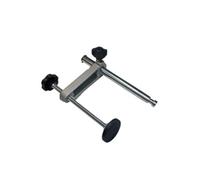 LatoYard Abrazadera de sujeción vertical de metal 630065-00 compatible con sierra ingletadora DeWalt DW718 DWS780 DW717 DW718XPS, pieza de repuesto plateada