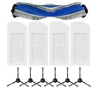 LatoYard Accesorios de piezas de aspiradora para Ecovacs para deebot N20 N20 Plus N20 Pro Plus incluyendo cepillo principal cepillo lateral filtro, como se muestra